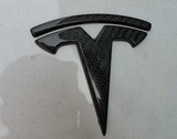 Carbon Fiber Model 3 Front Emblem for Tesla