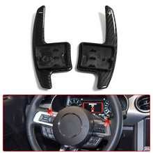 Load image into Gallery viewer, Carbon Fiber 2015-2020 Mustang Paddles/Carbon Fiber Replacement for Ford Mustang Cyber