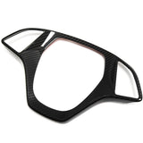 Carbon Fiber Steering Wheel Trim Frame for Chevrolet Corvette C7