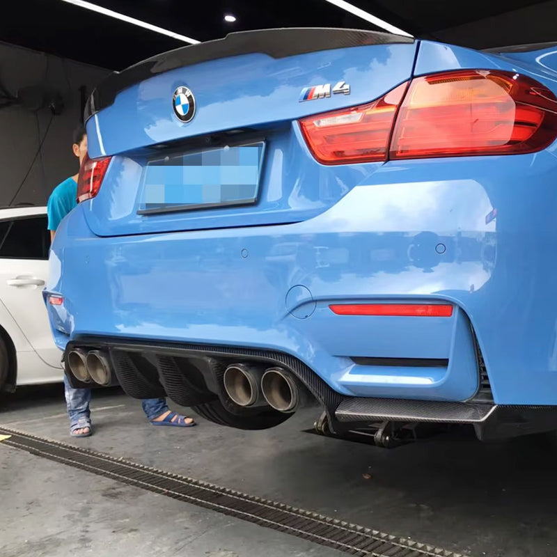 Carbon Fiber Rear Diffuser for BMW F82M4F80M3 Cyber