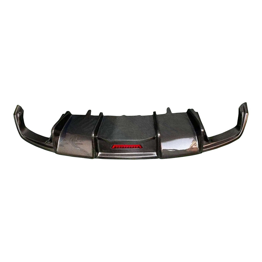 Carbon Fiber Audi 2016-2018 A7 S7 RS7 C7.5 karbel Rear Diffuser Cyber