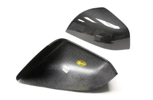 Carbon Fiber Model X Mirror Covers (Sticky Type) for Tesla Cyber