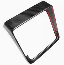 Load image into Gallery viewer, Tesla Model 3 Carbon Fiber Center Console Rear Vent Frame Cyber