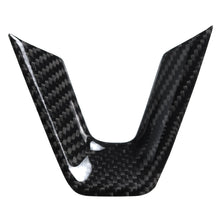 Load image into Gallery viewer, Tesla Model 3 Carbon Fiber Steering Wheel Lower U-Shaped Decal Cyber